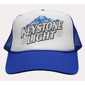 Keystone Light Beer Trucker Hat Mesh Hat snapback hat adjustable